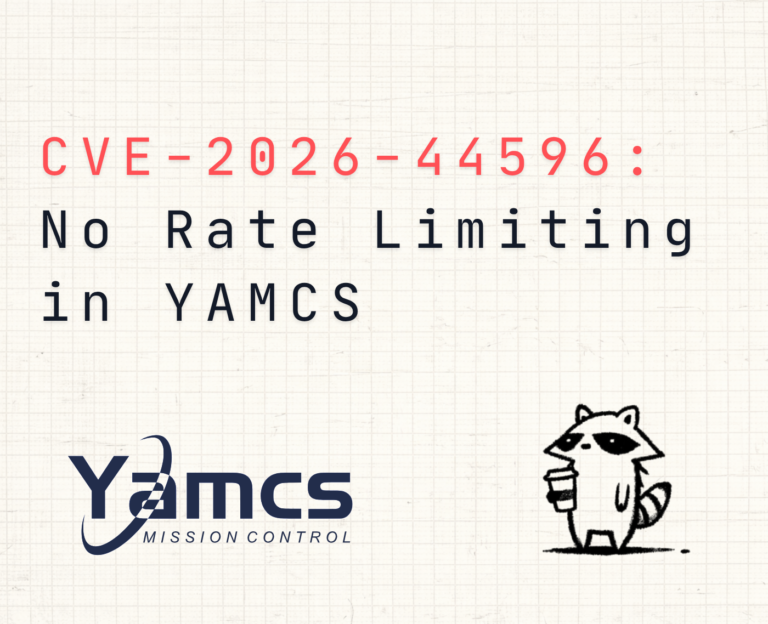 yamcs CVE-2026-44596